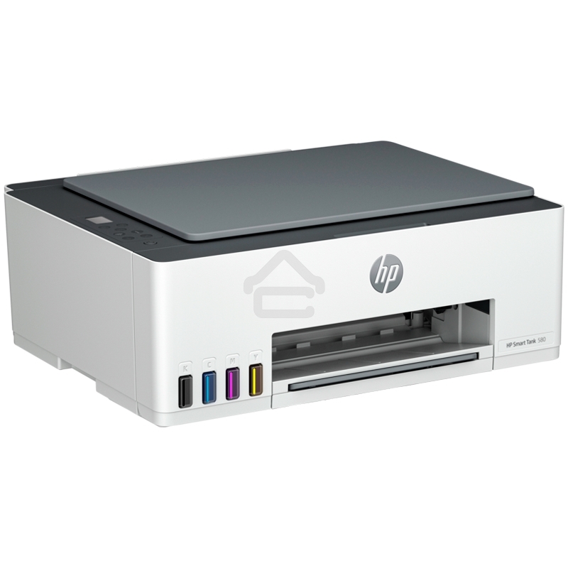 МФУ струйный HP Smart Tank 580 AiO (1F3Y2A), A4, цветной, печ. до 22 стр/мин. (ч/б) до 16 стр/мин. (цвет), 1200 x 1200 dpi, USB, Wi-Fi, Air Print, Mopria