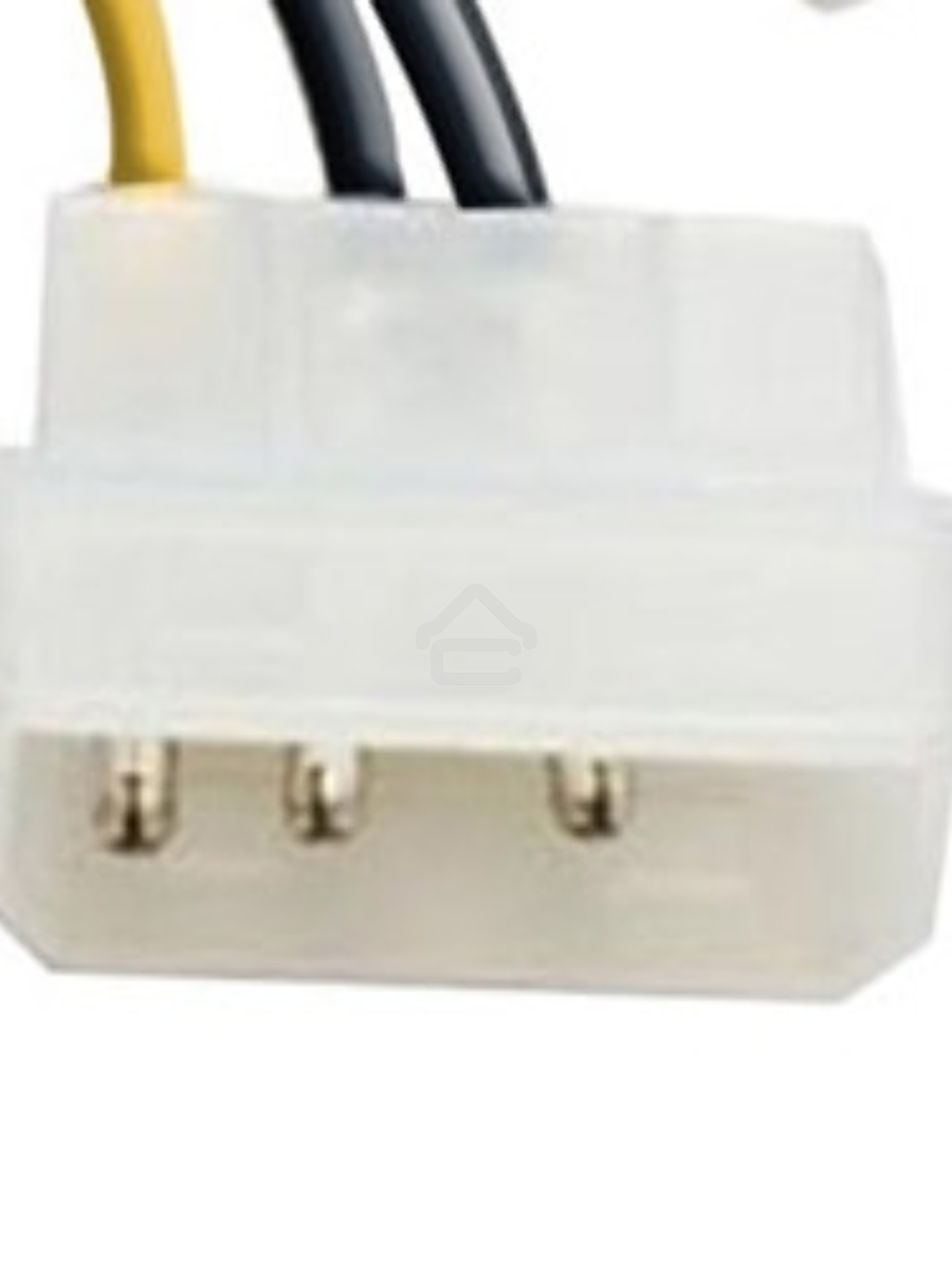 Переходник питания PCI-Express 6pin (от 2х разъемов Molex (IDE) блока питания), 15см Exegate EX138937RUS