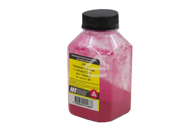 Тонер OKI Универсальный С 301dn/C310 (Hi-Color) M, 50 г, банка