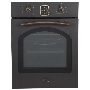 Встраиваемая электрическая духовка Korting OKB 4941 CRN / 59.6 х 45 x 55 см, Духовой шкаф в ретро-дизайне, ширина 45 см, аналоговые часы в классическом стиле Frank Muller, таймера с функцией отключения, 9 режимов нагрева, объем духовки 45 л, телескопическ