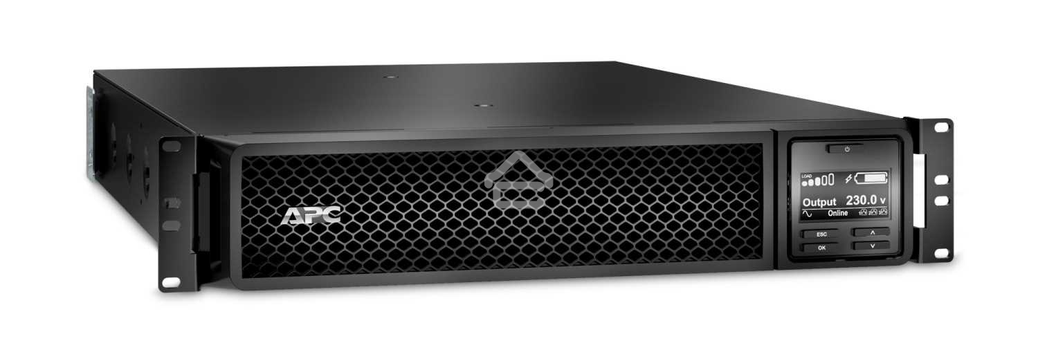 Источник бесперебойного питания APC Smart-UPS SRT SRT1500RMXLI 1500Вт 1500ВА черный