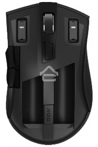 Мышь беспроводная ASUS ROG Strix Carry черный, 7200 dpi, радиоканал, Bluetooth, USB, кнопки - 6