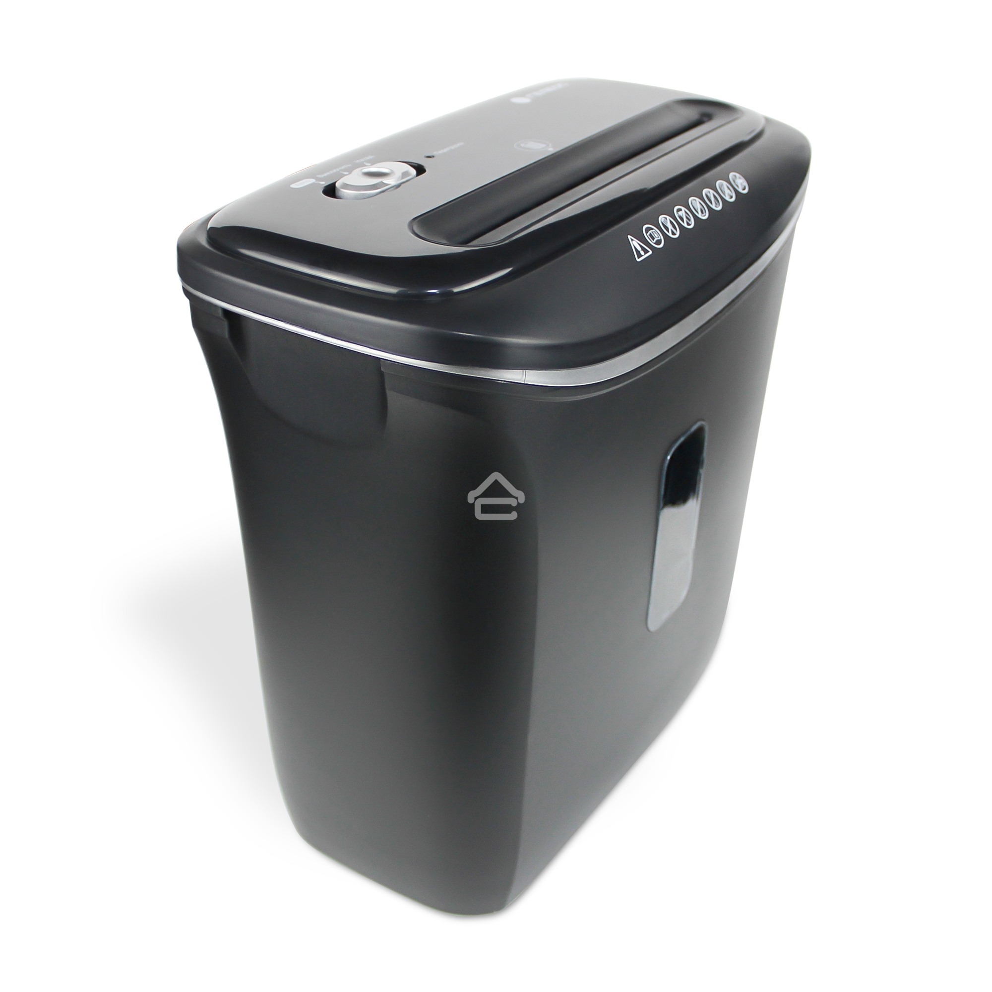 Шредер ГЕЛЕОС УД14-5, (DIN P-5), фрагмент 1,9х12мм, 5-6 лист (70г/м2), скобы, 14 литров