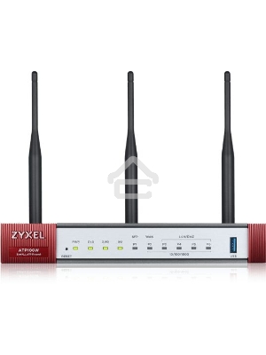 Сетевой экран Zyxel ZyWALL ATP100W (ATP100W-RU0102F) 10/100/1000BASE-TX/SFP