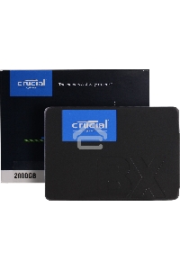 Накопитель SSD Crucial BX500, 2Tb, SATA III, 2.5
