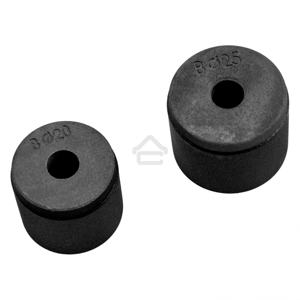 Насадки с тефлоновым покрытием к аппарату для сварки полипропилен. труб, 20 мм, 25 мм Kronwerk