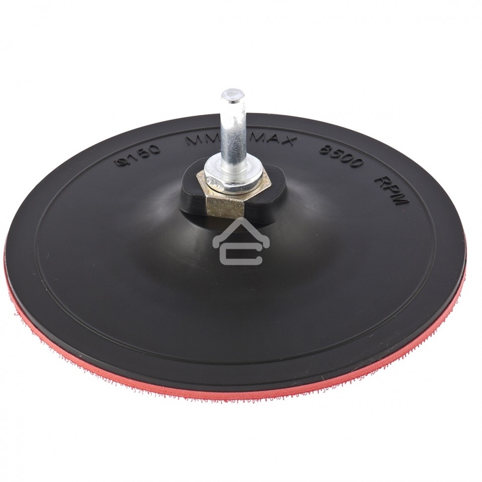 Насадка Matrix для дрели и УШМ с липучкой, 125 мм, твердая