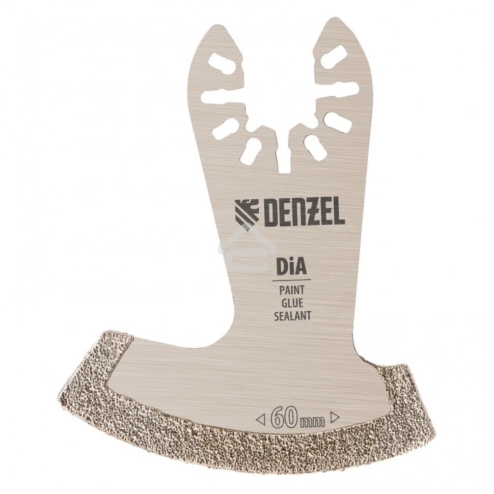 Насадка для МФИ Denzel режущая сегментная, DiA, по камню и плитке, 60 мм