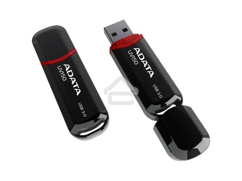 Флешка USB R/W 512GB A-DATA UV150, USB 3.2, Черный