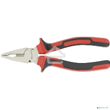 Плоскогубцы Matrix NICKEL, 180 мм, никелированные, двухкомпонентные рукоятки