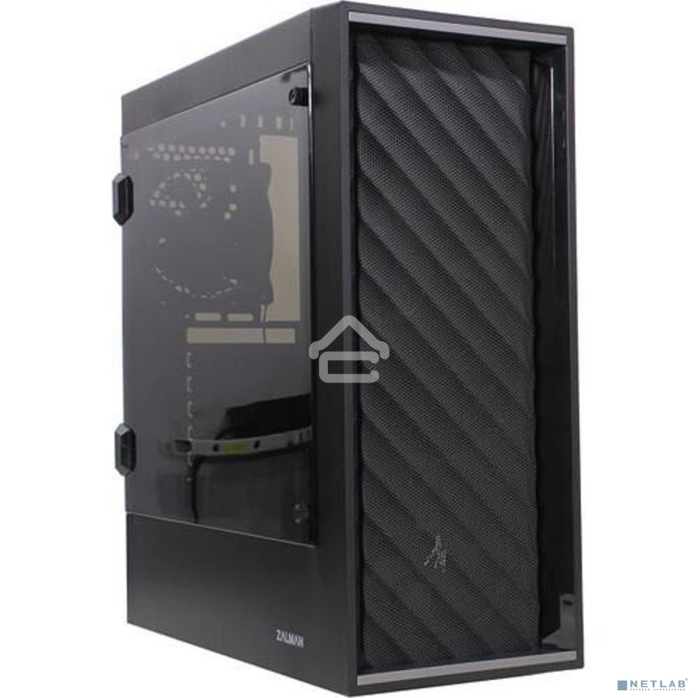 Компьютерный корпус ZALMAN T7, ATX, BLACK, WINDOW, 2xCOMBO (3.5