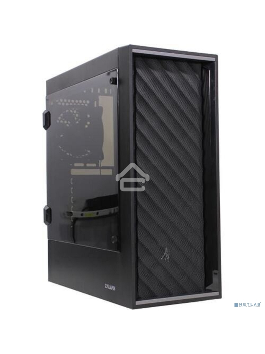 Компьютерный корпус ZALMAN T7, ATX, BLACK, WINDOW, 2xCOMBO (3.5