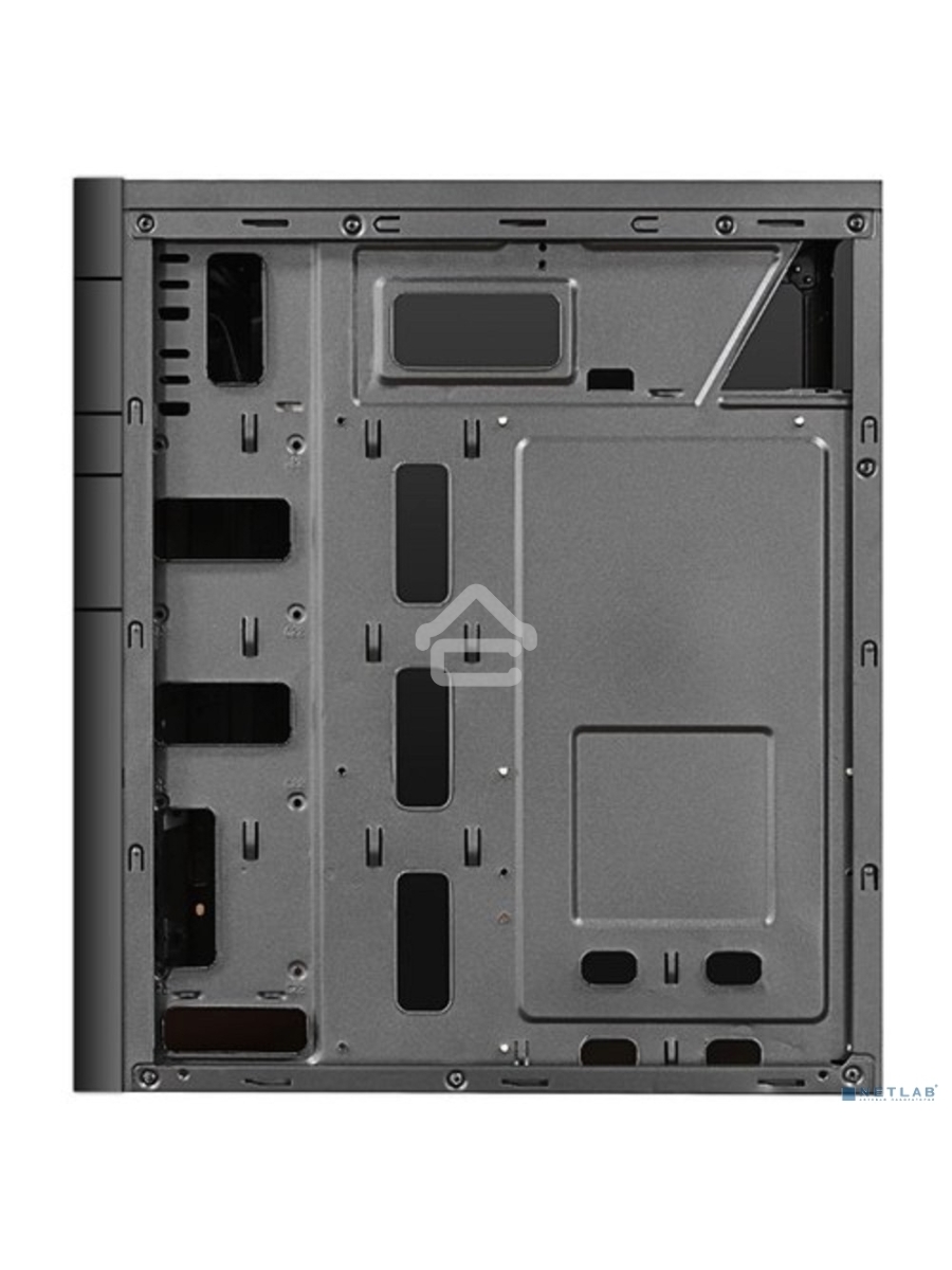 Компьютерный корпус Ginzzu A180 2*USB 2.0,AU w/o PSU