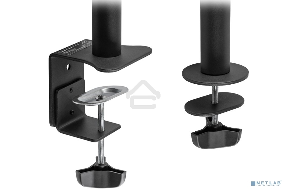 Кронштейн для монитора Kromax CASPER-507 черный 4 шт/уп. 10