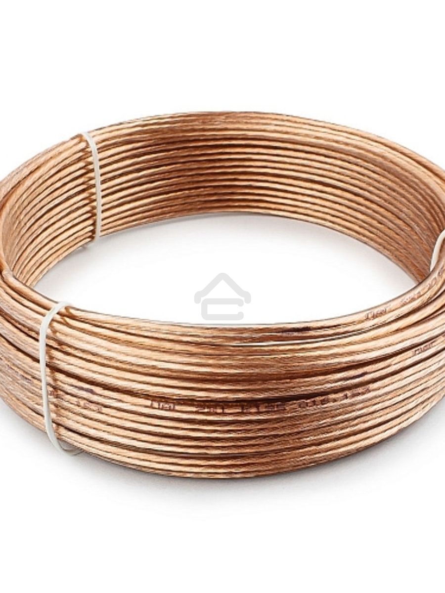 Акустический кабель Cablexpert CC-TC2x1,0-15M, прозрачный,  15 м, бухта
