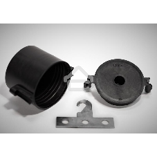 Коробка потол. Л253 75х62 с крюком(в бетон) ПЭМИ 43Б20Л253У