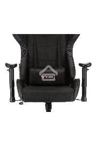Кресло игровое Бюрократ VIKING 4 AERO BLACK EDITION черный искусст.кожа/ткань