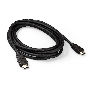 Кабель HDMI Exegate EX287731RUS EX-CC-HDMI2-3.0 (19M/19M, HDMIv2.0, 3м, 4K UHD, Ethernet, позолоченные контакты)