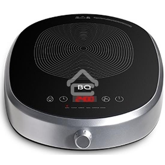 Плита настольная индукционная BQ HP121SS Grey Мощность 2400 Вт, Шаг переключения мощности 100 Вт, 24 режима нагрева