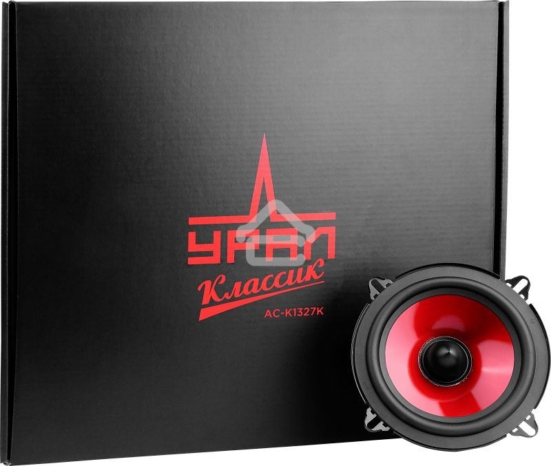 Колонки автомобильные Ural Классик АС-К1327К (без решетки) 120Вт 91дБ 4Ом 13см (5дюйм) (ком.:4кол.) компонентные двухполосные
