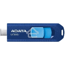 Флешка USB ADATA UC300 (ACHO-UC300-32G-RNB/BU), 32Gb, Type-C USB 3.2 Gen1, R/W 100/30, синий/голубой