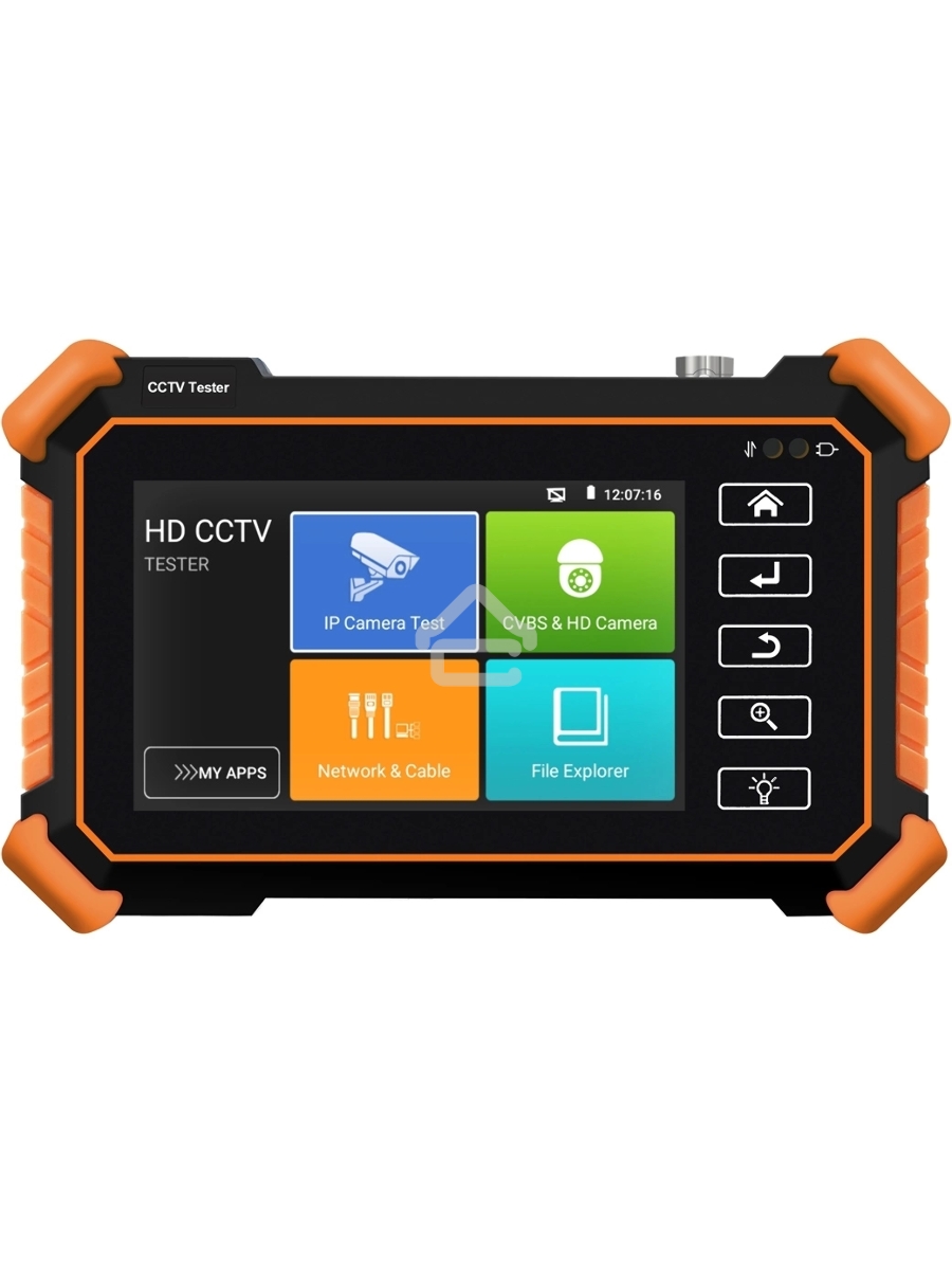 Универсальный наручный монитор-тестер Tezter TIP-H-4(Hand) AHD/CVI/TVI/CVBS и IP-видеосистем