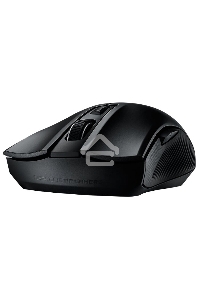 Мышь беспроводная ASUS ROG Strix Carry черный, 7200 dpi, радиоканал, Bluetooth, USB, кнопки - 6