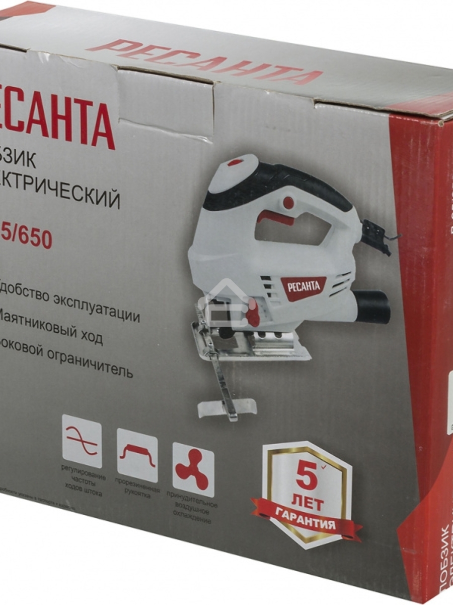 Лобзик Ресанта Л-65/650 650Вт 3000ходов/мин от электросети