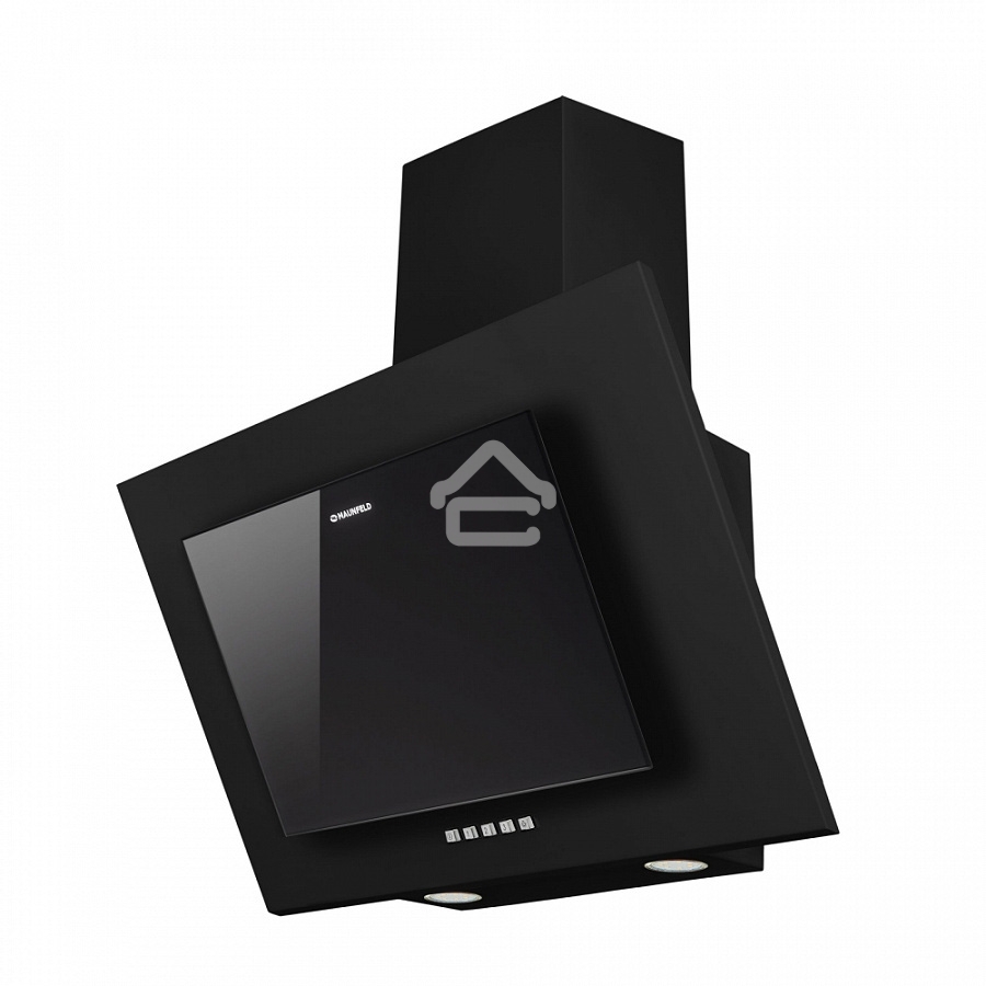 Вытяжка наклонная Maunfeld Tower C 60 черный, 60 см, 650 куб. м/ч, 51 дБ
