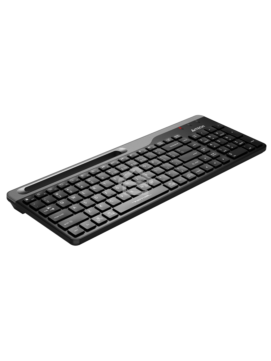 Клавиатура A4Tech Fstyler FBK25 беспроводная, USB, Bluetooth/Радиоканал, черный/серый