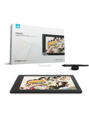 Интерактивный дисплей Сенсорный монитор Huion KAMVAS 16 (2021) Black