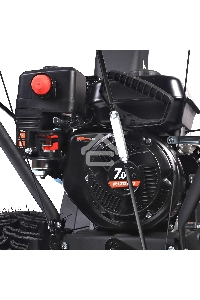 Снегоуборщик PATRIOT PS 707 E, Двигатель 7л.с до -25 °С; 212 сс; Стартер ручной / 220V; LED-фара, Панель c увеличенным диапазоном скоростей 6 вперед /2 назад; Ширина ковша  610мм +100(26