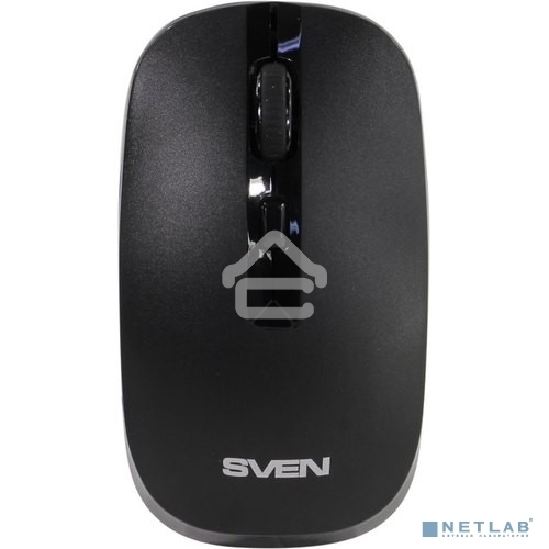 Мышь беспроводная SVEN RX-260W черный, 1600 dpi, радиоканал, USB, кнопки - 4