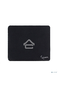 Коврик для мыши Gembird MP-BLACK, чёрный, размеры 250*200*2мм, полиэстер+резина