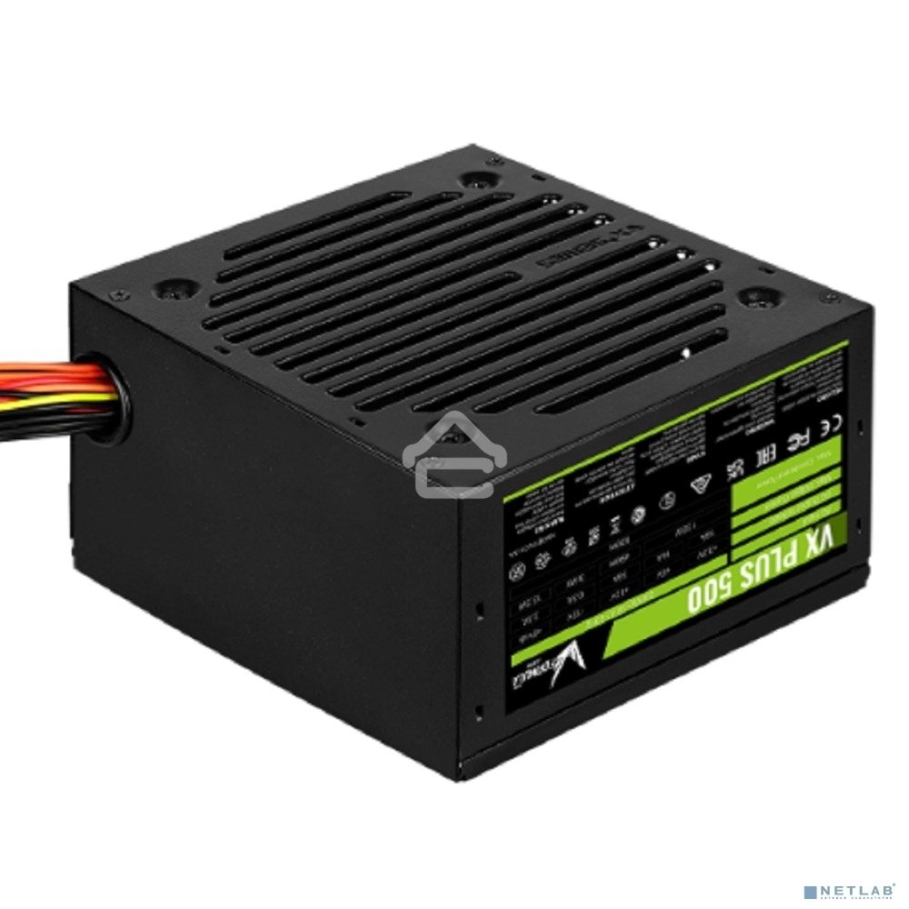Блок питания Aerocool/Formula ATX 500W AC VX PLUS (20+4pin) 120мм fan 3xSATA RTL