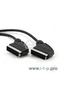 Кабель аудио/видео Gembird CCV-518, SCART / SCART, 21pin, 3м