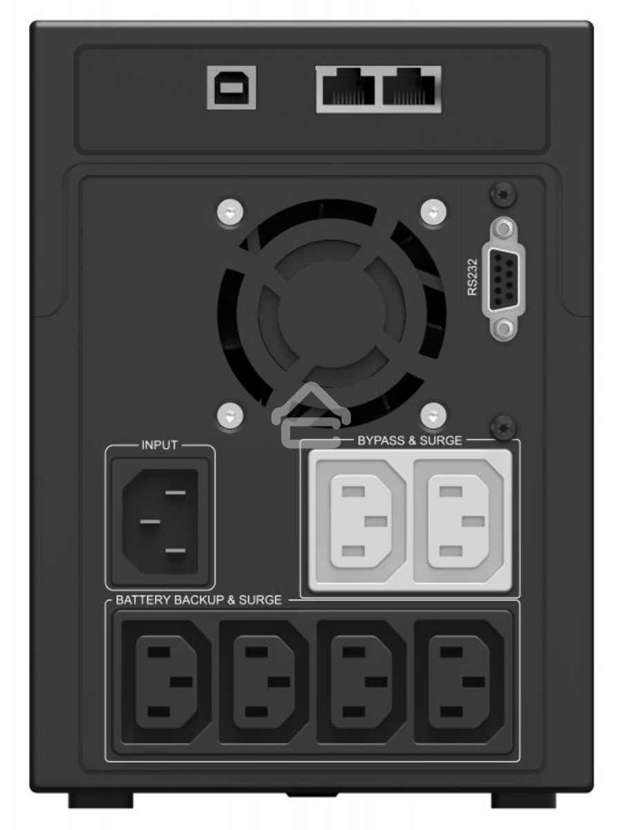 Источник бесперебойного питания Ippon Smart Power Pro II 2200 1200Вт 2200ВА черный