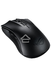 Мышь беспроводная ASUS ROG Strix Carry черный, 7200 dpi, радиоканал, Bluetooth, USB, кнопки - 6