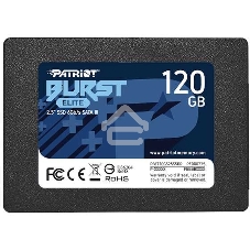 Накопитель SSD Patriot Burst Elite, 120Gb, SATA, 2.5