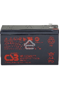 Батарея CSB HR 1234W (12V, 9Ah) клеммы F2