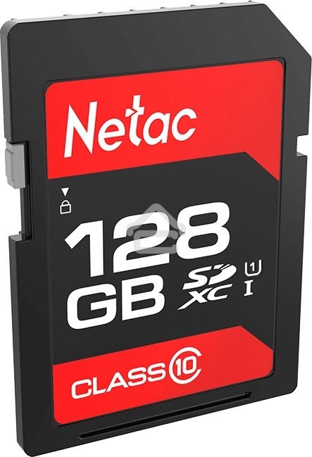 Флеш карта Netac P600 SDHC 128GB U1/C10 up to 80MB/s, retail pack