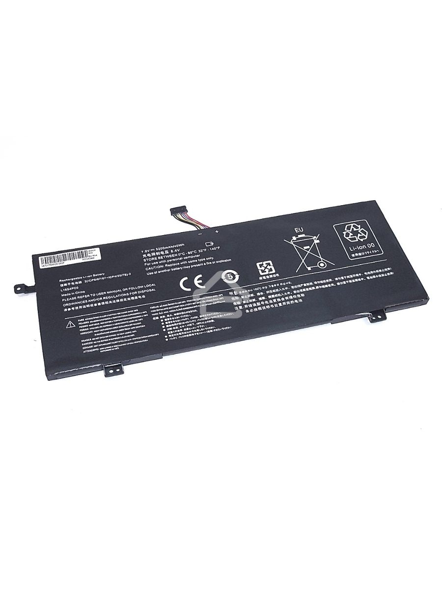 Аккумуляторная батарея для ноутбука Lenovo IdeaPad 710S 7.6V 5200mAh OEM черный