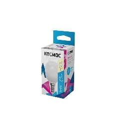 Лампа светодиодная Космос LED BASIC GL45 7.5Вт 220В E14 3000К