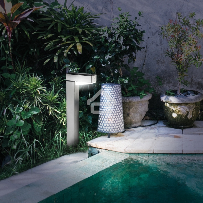 Светильник садовый LAMPER Урбан LED с солнечной панелью и аккумулятором