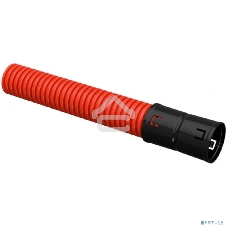 Труба гофрированная двустенная ПНД d50мм красн. (уп.50м) ИЭК CTG12-050-K04-050-R/CTG12-050-K04-050