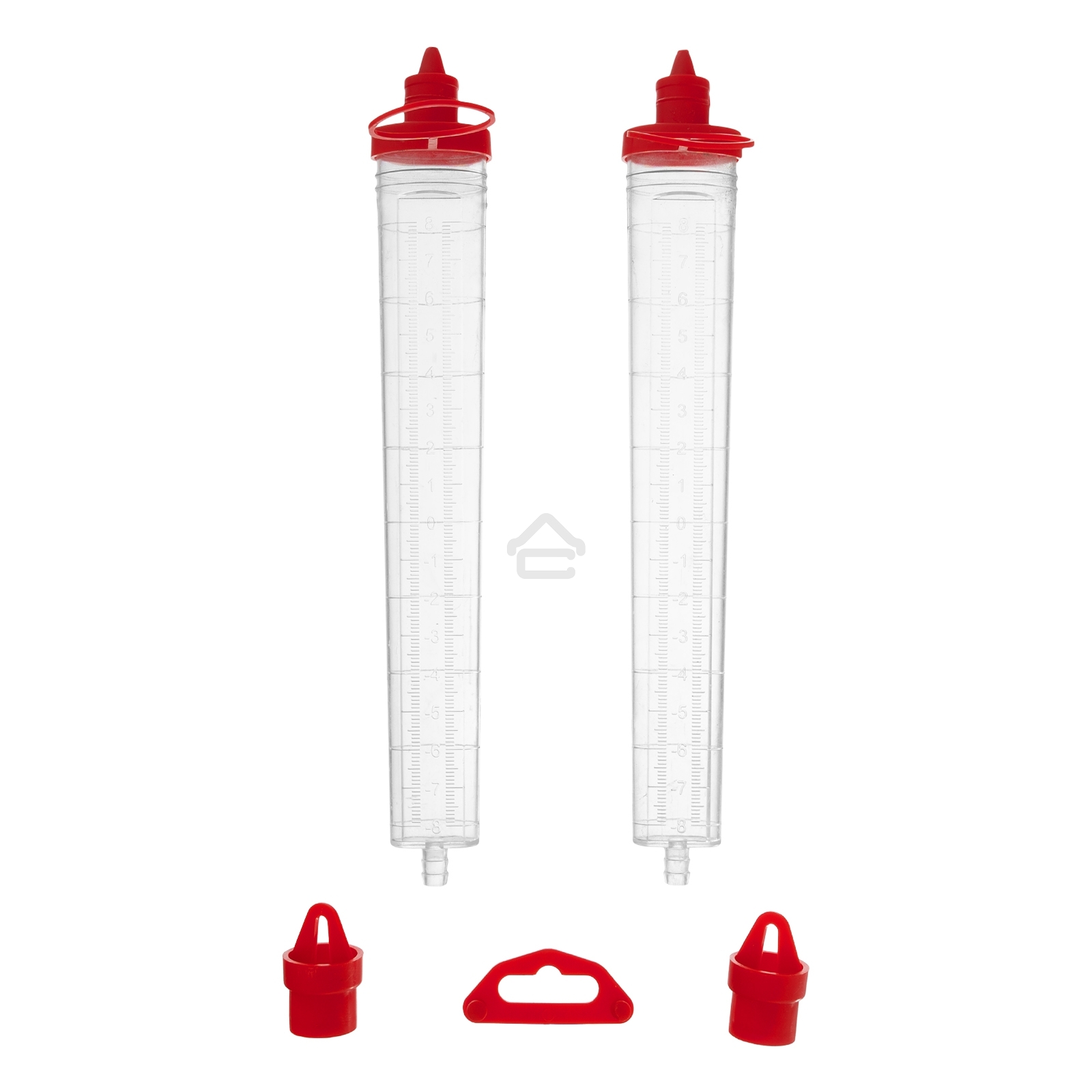 Гидроуровень Matrix удлиненная колба, рельефная градуировка, 20 м