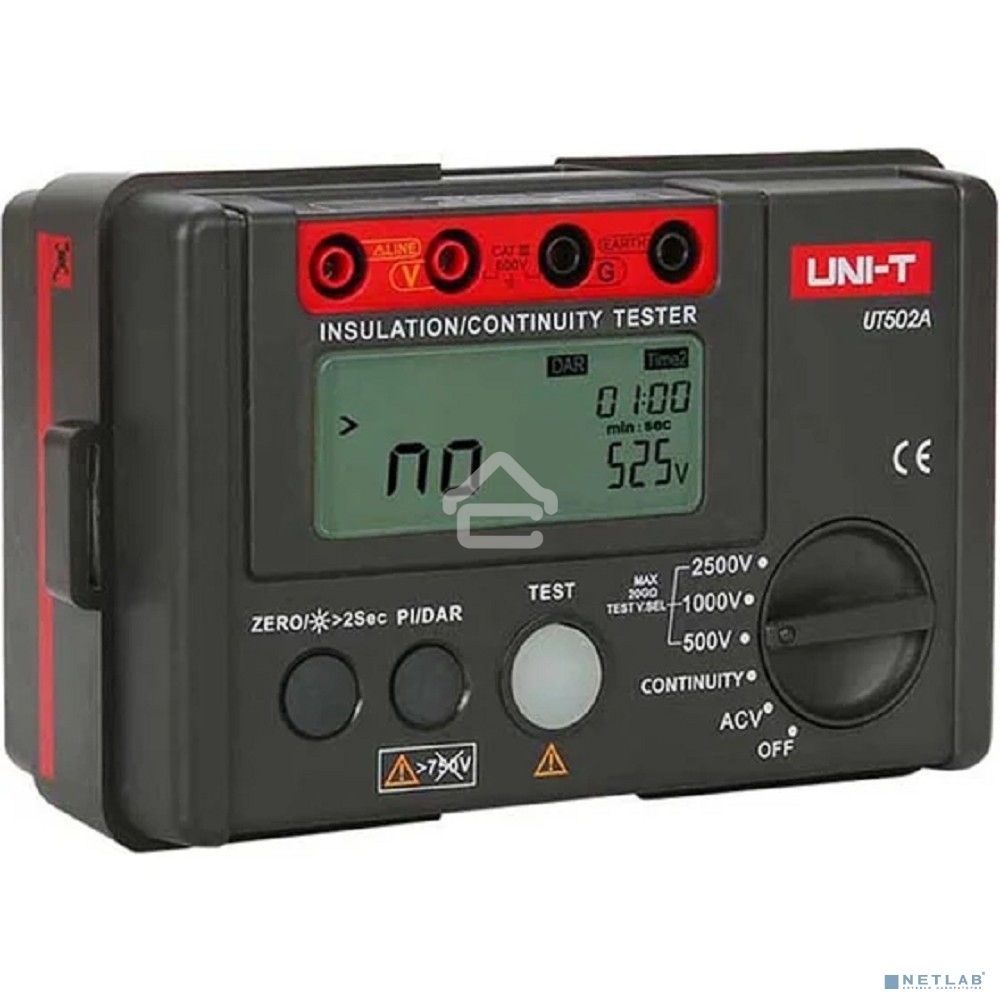 Измеритель сопротивления изоляции UNI-T UT502A