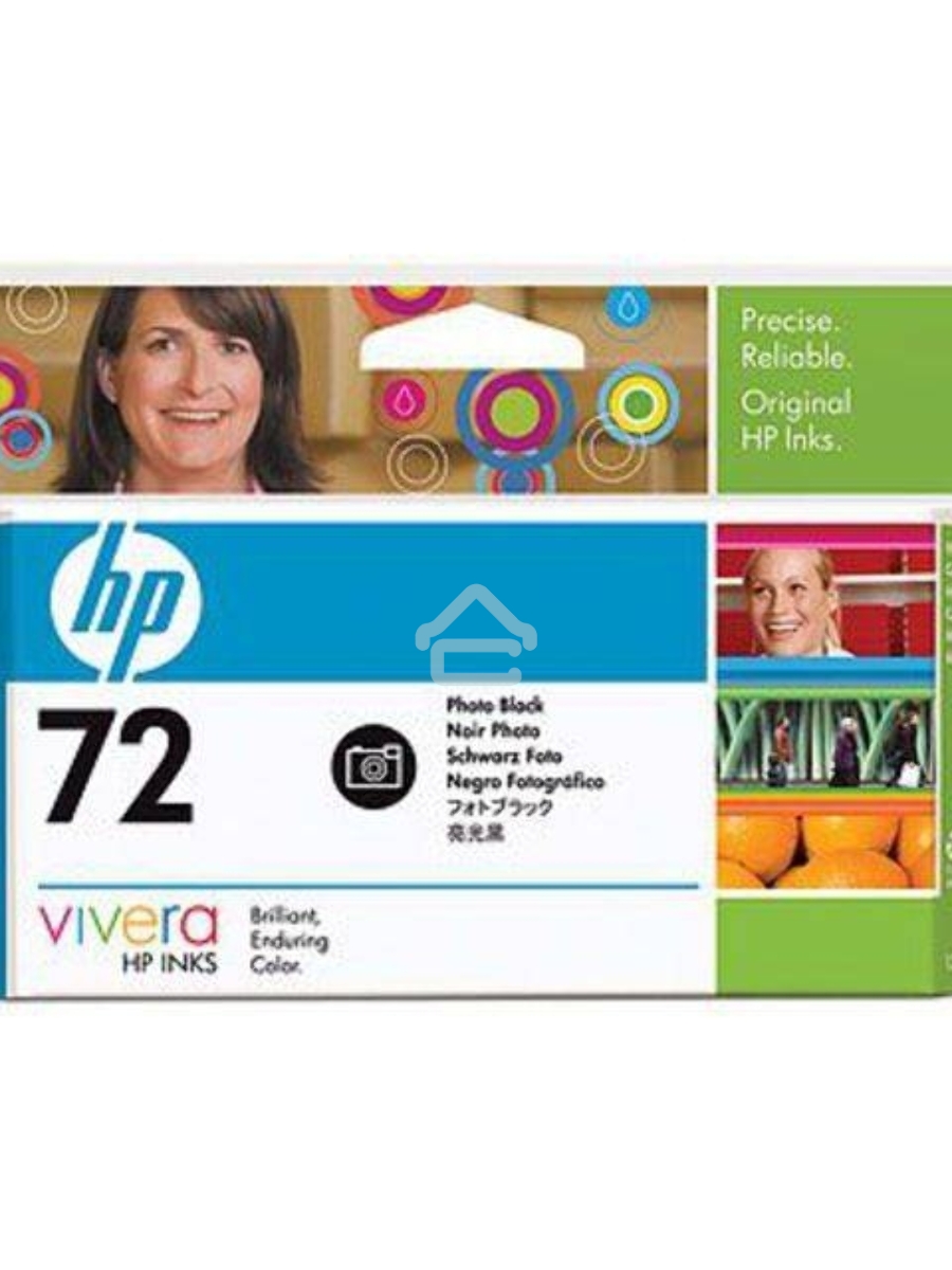 Картридж струйный HP №72 C9370A черный для HP DJ T1100/T610 (130мл)