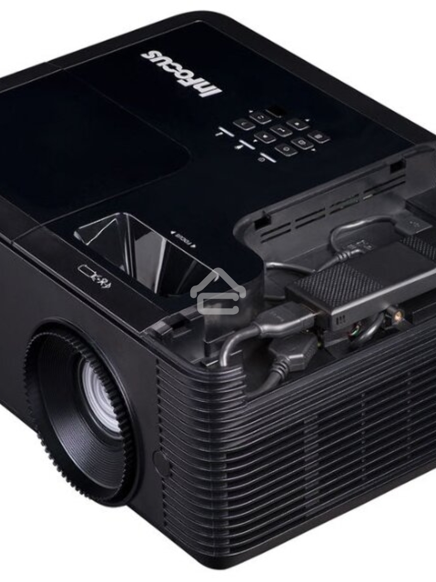 Проектор INFOCUS IN136 DLP, 4000 ANSI Lm, WXGA (1280x800), 28500:1, 1.54-1.72:1, 3.5mm in, Composite video, VGAin, HDMI 1.4aх3 (поддержка 3D), USB-A (для SimpleShare и др.), лампа 15000ч.(ECO mode), 3.5mm out, Monitor out (VGA), RS232, 21дБ, 4,5 кг