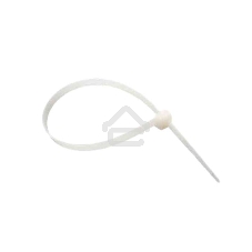 Хомут под винт Rexant 3.6х150 нейл. белый (уп. 100 шт)